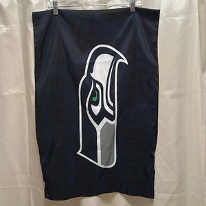 Two Seattle Seahawks pillow cases